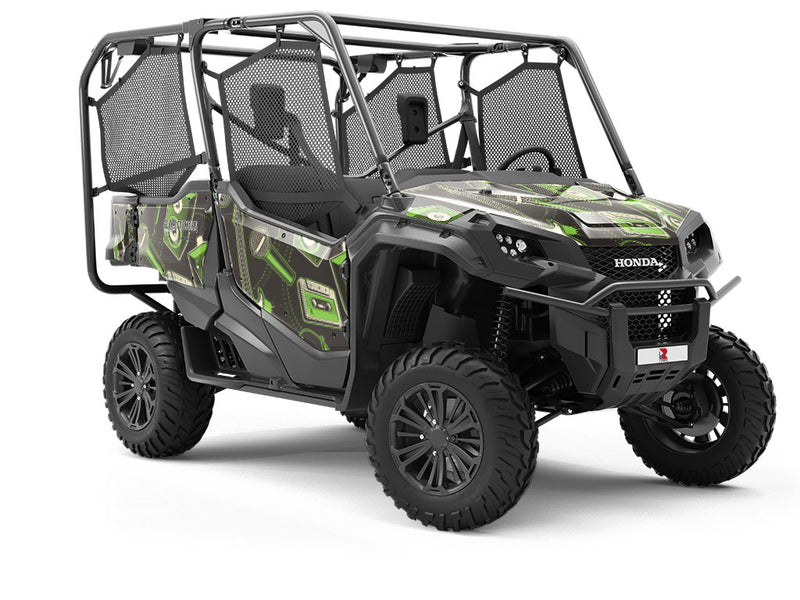 Amped Up Music Utility Vehicle Vinyl Wrap