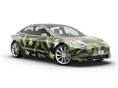 Amped Up Music Vehicle Vinyl Wrap