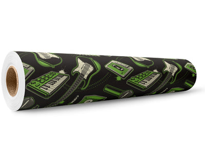 Amped Up Music Wrap Film Wholesale Roll~Rwraps Series 914 Digitally Printed Vinyl Roll~5