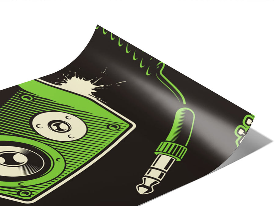 Amped Up Music Vinyl Wraps~Rwraps Series 914 Digitally Printed Vinyl Wrap~0