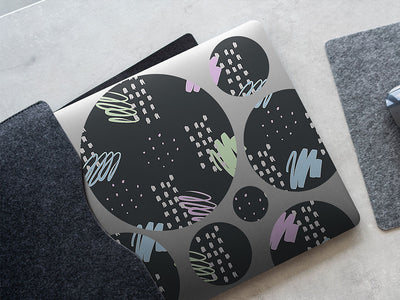 an effigy abstract geometric DIY Laptop Stickers