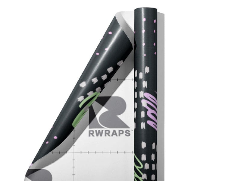 An Effigy Abstract Wrap Film Sheets~Rwraps Series 914 An Effigy Abstract Scrolled Sheet~3