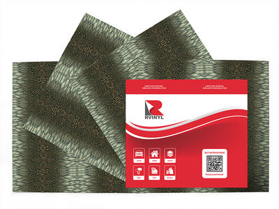 anaconda snake animal print Craft Vinyl Sheet Pack