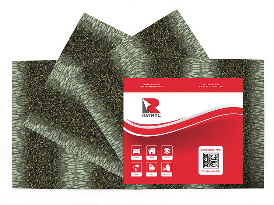 anaconda snake animal print Craft Vinyl Sheet Pack