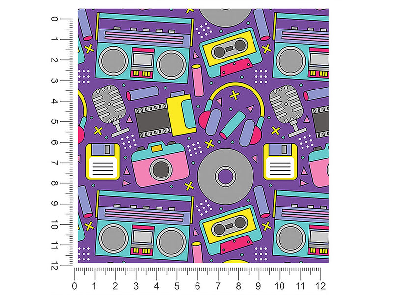 analog love retro 1ft x 1ft Craft Sheets