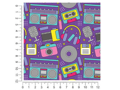 analog love retro 1ft x 1ft Craft Sheets