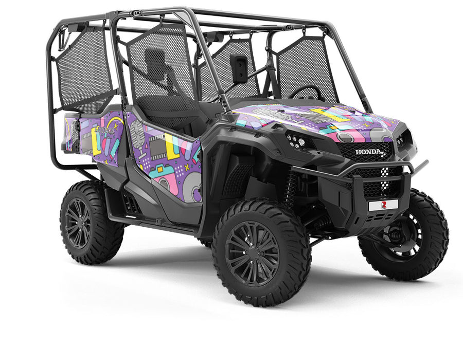 Analog Love Retro Utility Vehicle Vinyl Wrap