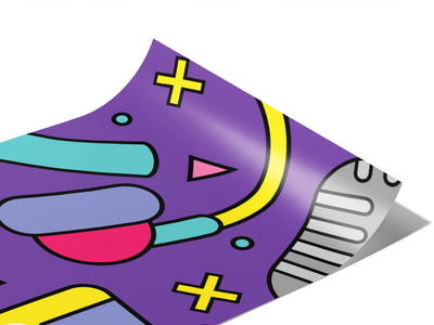 Analog Love Retro Vinyl Wraps~Rwraps Series 914 Digitally Printed Vinyl Wrap~0