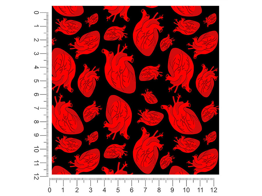 anatomical amour heart 1ft x 1ft Craft Sheets