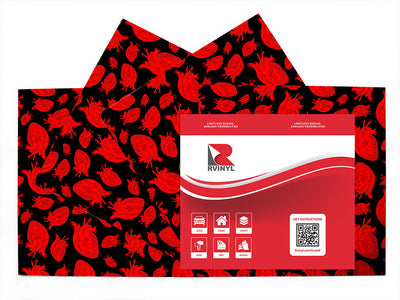 anatomical amour heart Craft Vinyl Sheet Pack