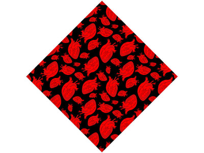 Anatomical Amour Heart Vinyl Wrap Pattern