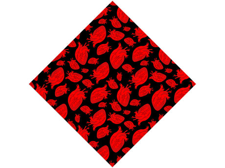 Anatomical Amour Heart Vinyl Wrap Pattern