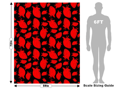 Anatomical Amour Heart Vehicle Wrap Scale~Rwraps Series 914 Anatomical Amour Heart Measurements~1