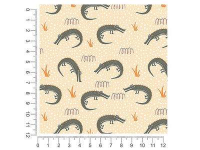 ancient alligators fresh water 1ft x 1ft Craft Sheets