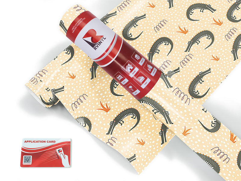ancient alligators fresh water Craft Vinyl Roll