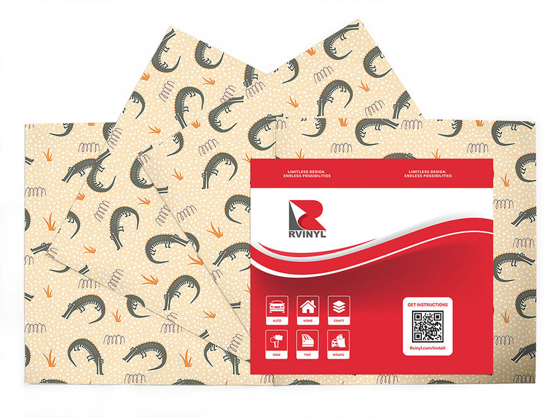 ancient alligators fresh water Craft Vinyl Sheet Pack