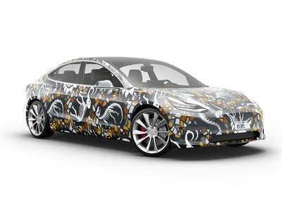 Ancient Archaeofauna Dinosaur Vehicle Vinyl Wrap