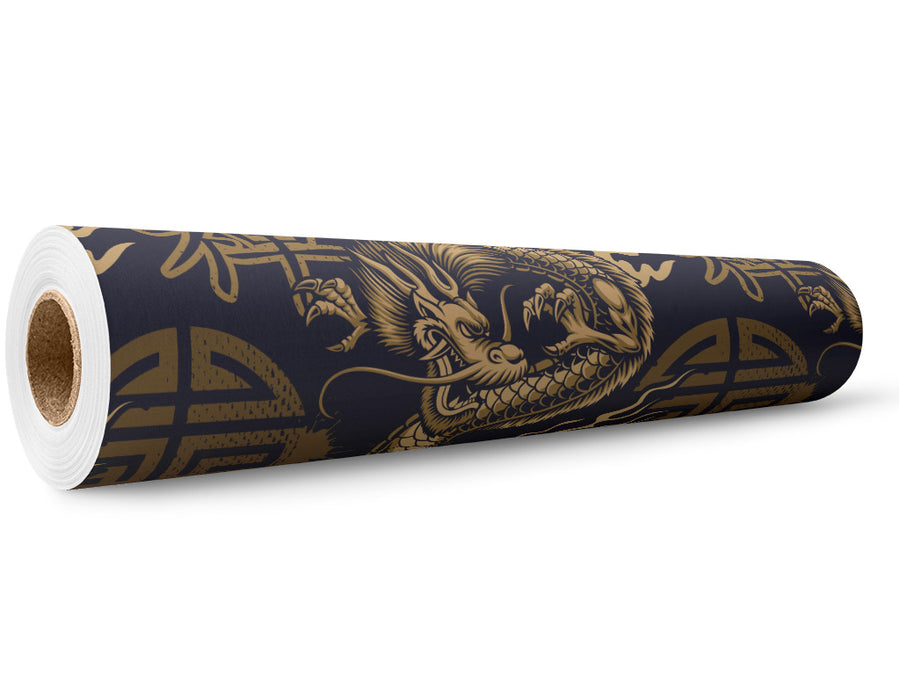 Ancient Kings Asian Wrap Film Wholesale Roll~Rwraps Series 914 Digitally Printed Vinyl Roll~5