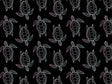 Ancient Outlines Marine Life Vinyl Wrap Pattern~Rwraps Series 914 Digitally Printed Vinyl Wrap~0