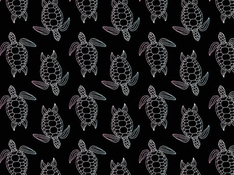 Ancient Outlines Marine Life Vinyl Wrap Pattern~Rwraps Series 914 Digitally Printed Vinyl Wrap~0