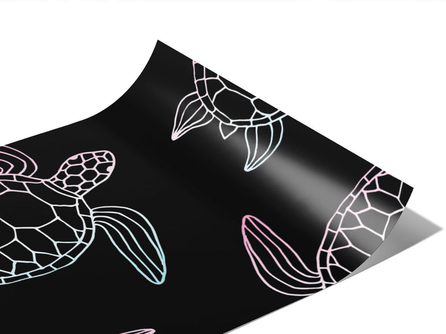 Ancient Outlines Marine Life Vinyl Wraps~Rwraps Series 914 Digitally Printed Vinyl Wrap~0