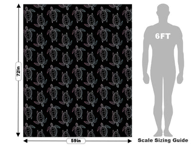 Ancient Outlines Marine Life Vehicle Wrap Scale~Rwraps Series 914 Ancient Outlines Marine Life Measurements~1