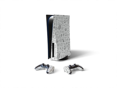 ancient symbology horror Sony PS5 DIY Skin