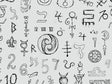 Ancient Symbology Mystic Vinyl Wrap Pattern~Rwraps Series 914 Digitally Printed Vinyl Wrap~0