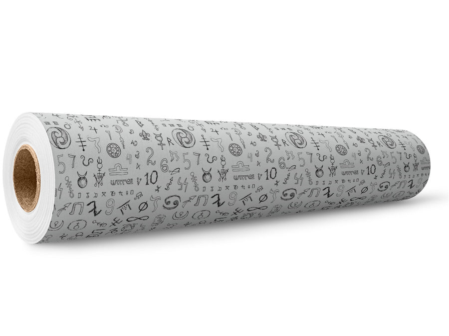 Ancient Symbology Mystic Wrap Film Wholesale Roll~Rwraps Series 914 Digitally Printed Vinyl Roll~5