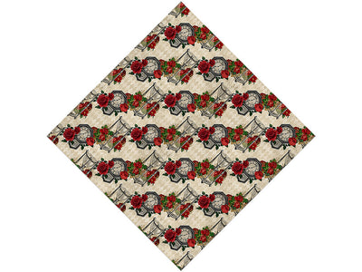 Ancient Timekeepers Gothic Vinyl Wrap Pattern