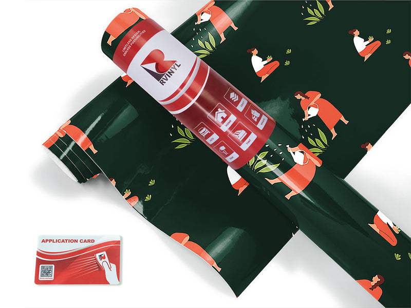 ancient traditions gardening Craft Vinyl Roll