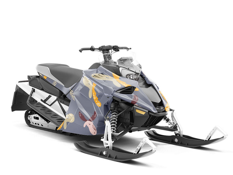 Ancient Wisdom Animal Custom Wrapped Snowmobile