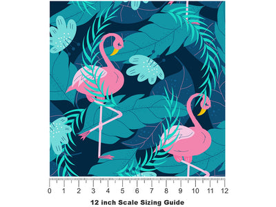 And Strut Birds Vinyl Film Pattern Size 12 inch Scale~Rwraps And Strut Birds Sizing Chart~2