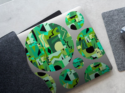 android dreams mosaic DIY Laptop Stickers