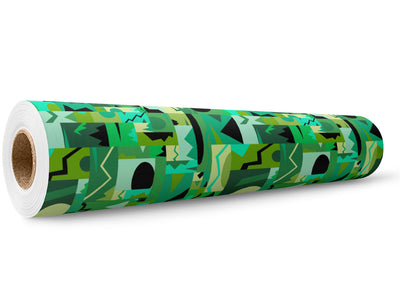 Android Dreams Mosaic Wrap Film Wholesale Roll~Rwraps Series 914 Digitally Printed Vinyl Roll~5