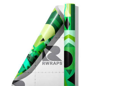 Android Dreams Mosaic Wrap Film Sheets~Rwraps Series 914 Android Dreams Mosaic Scrolled Sheet~3