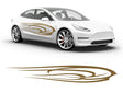 3M Gold Angel's Wings Body Graphic~Full Side Auto Decal Kit~0
