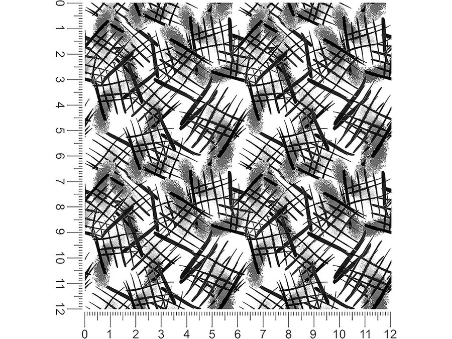 anger breakout abstract geometric 1ft x 1ft Craft Sheets