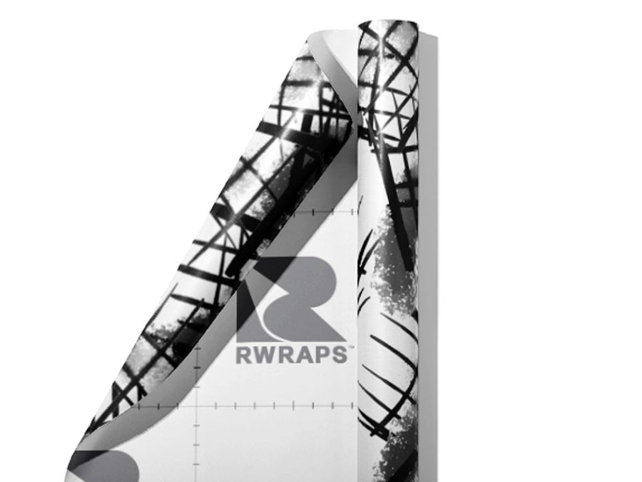 Anger Breakout Abstract Wrap Film Sheets~Rwraps Series 914 Anger Breakout Abstract Scrolled Sheet~3
