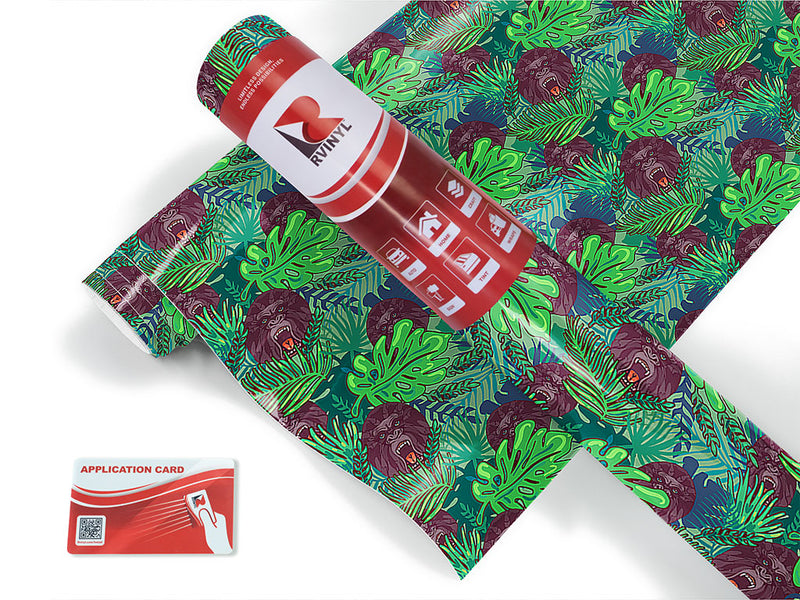 angry silverbacks animal Craft Vinyl Roll