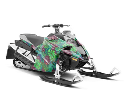 Angry Silverbacks Primate Custom Wrapped Snowmobile
