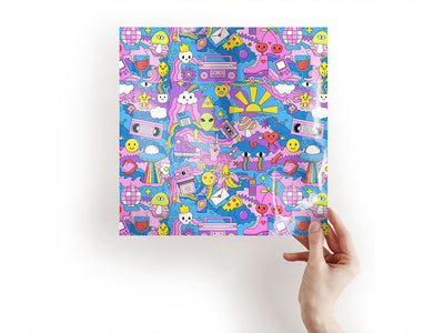 another world science fiction Craft Sheets