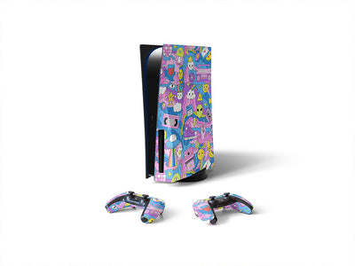 another world science fiction Sony PS5 DIY Skin