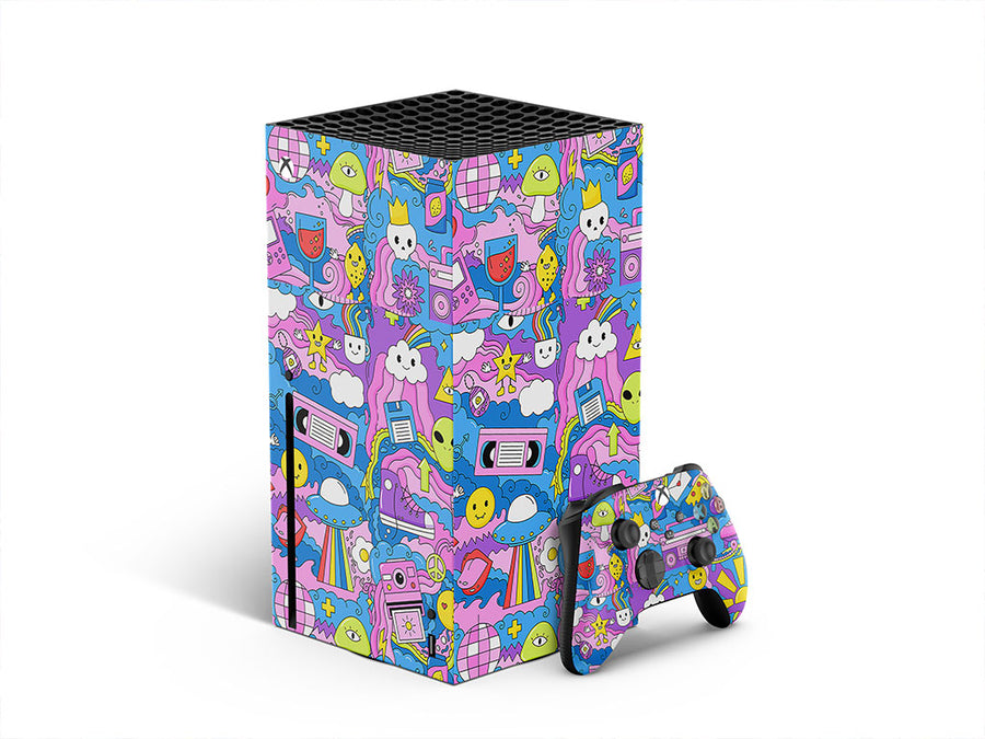 another world science fiction XBOX DIY Decal