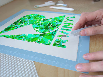 another world paint splatter Easy Weed Craft Vinyl