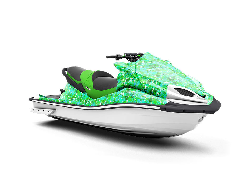 Another World Paint Splatter Jet Ski Vinyl Customized Wrap