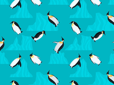 Antarctic Emperor Marine Life Vinyl Wrap Pattern~Rwraps Series 914 Digitally Printed Vinyl Wrap~0