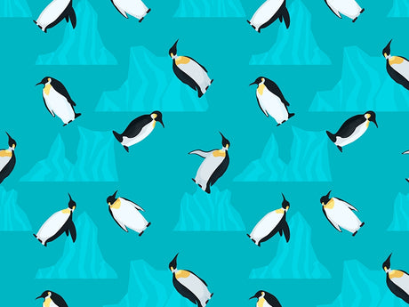 Antarctic Emperor Marine Life Vinyl Wrap Pattern~Rwraps Series 914 Digitally Printed Vinyl Wrap~0