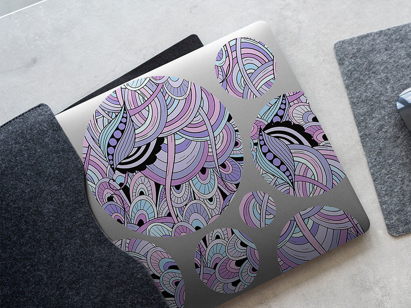 anthousai abloom floral DIY Laptop Stickers