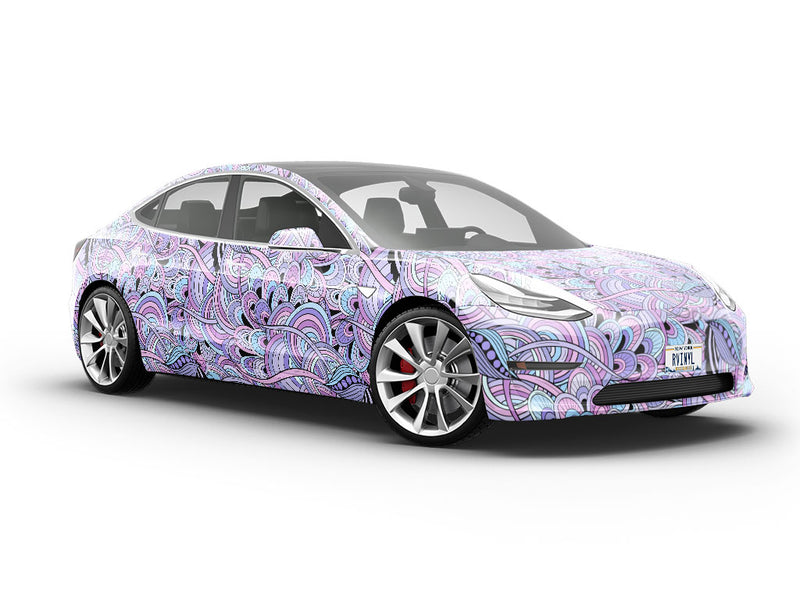 Anthousai Abloom Floral Vehicle Vinyl Wrap